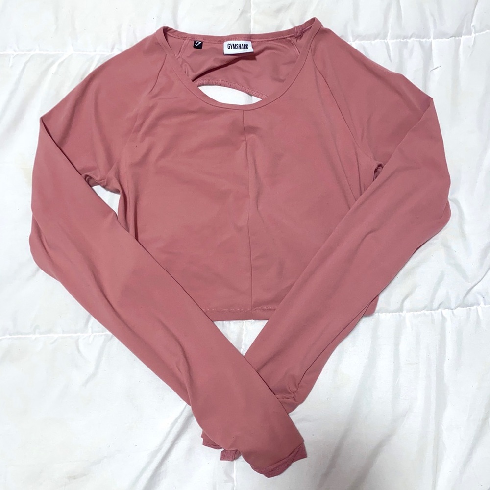 Whitney Simmons X GymShark Cropped Long Sleeve